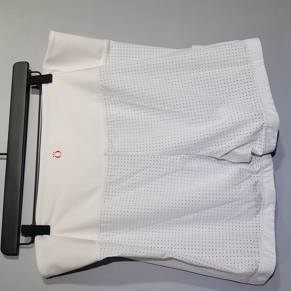 KINONA Mesh White Tennis Leg Gripper Shorts - Picture 8 of 9